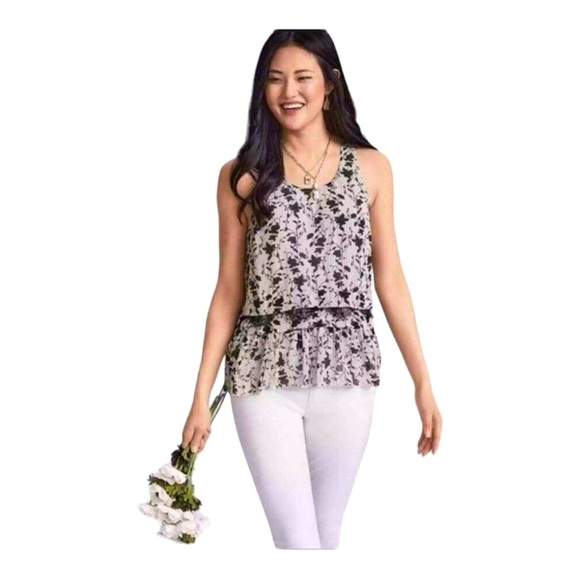 Cabi Women's Black and White Blouse size Small - Picture 2 of 6